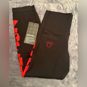 NWT Lululemon Align HR Leggings 25” *Disney Black with Red Graphic Size 10